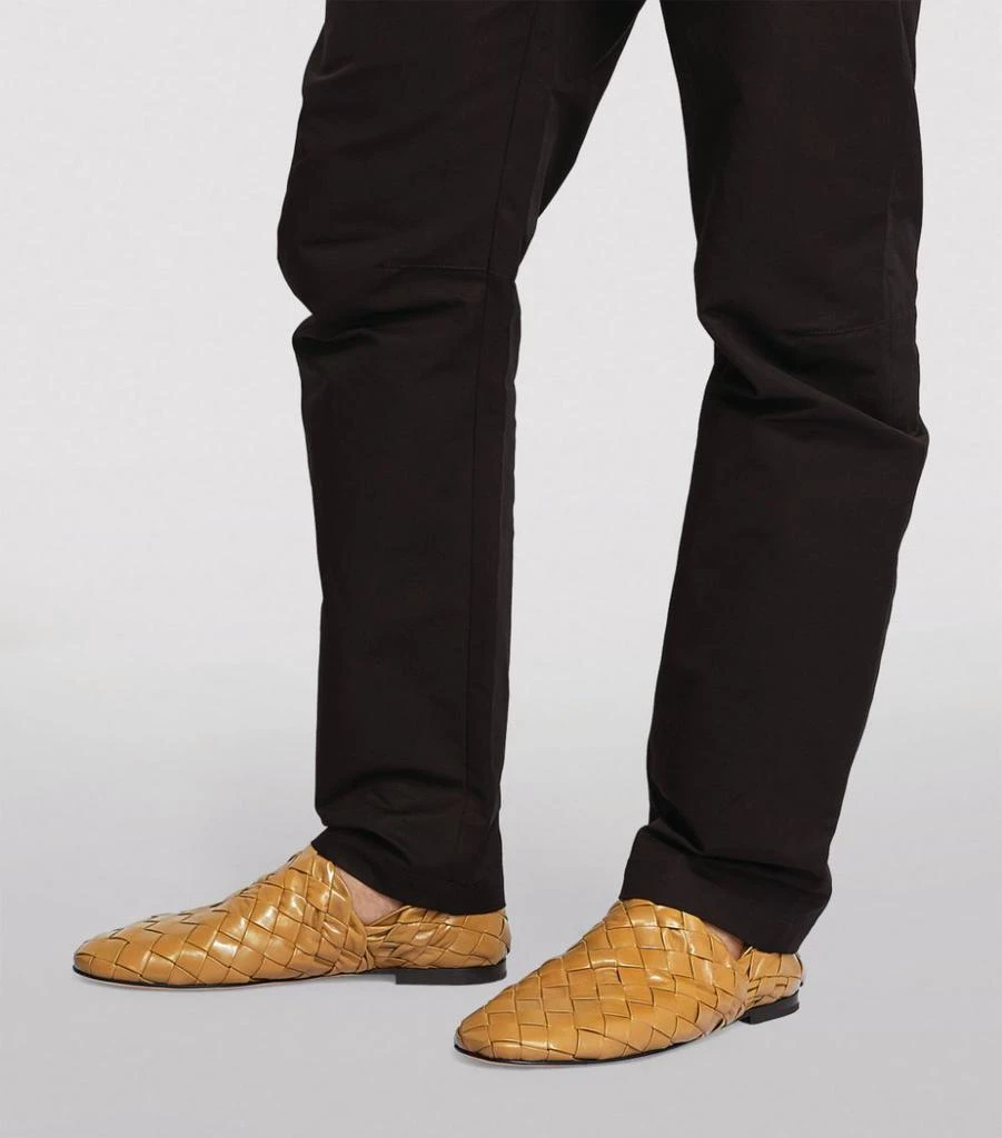 Leather Intrecciato Slippers 商品