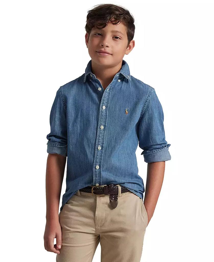 Polo Ralph Lauren | Big Boys Cotton Chambray Sport Shirt 415.38元 商品图片