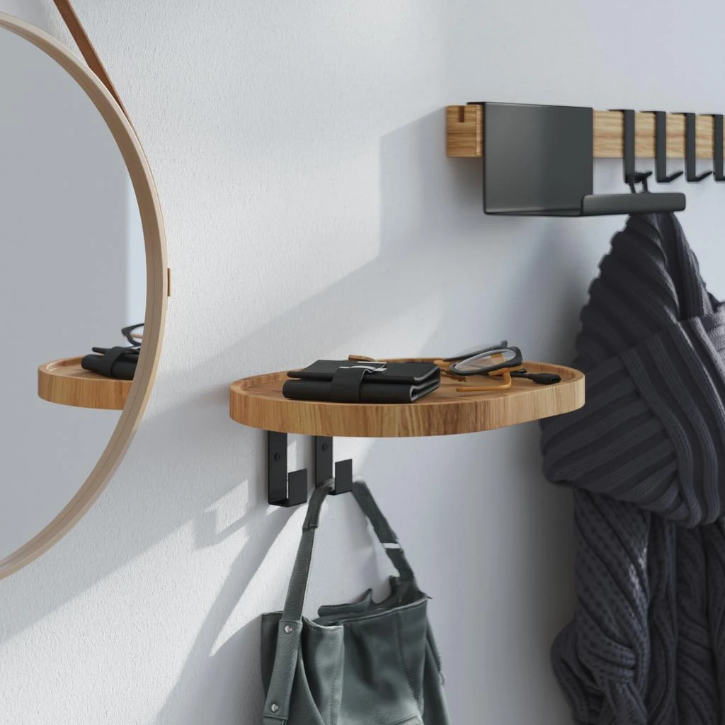 商品Woodek Design|Solid Oak Coat Rack / Key Holder / WOODY,价格¥834,第1张图片