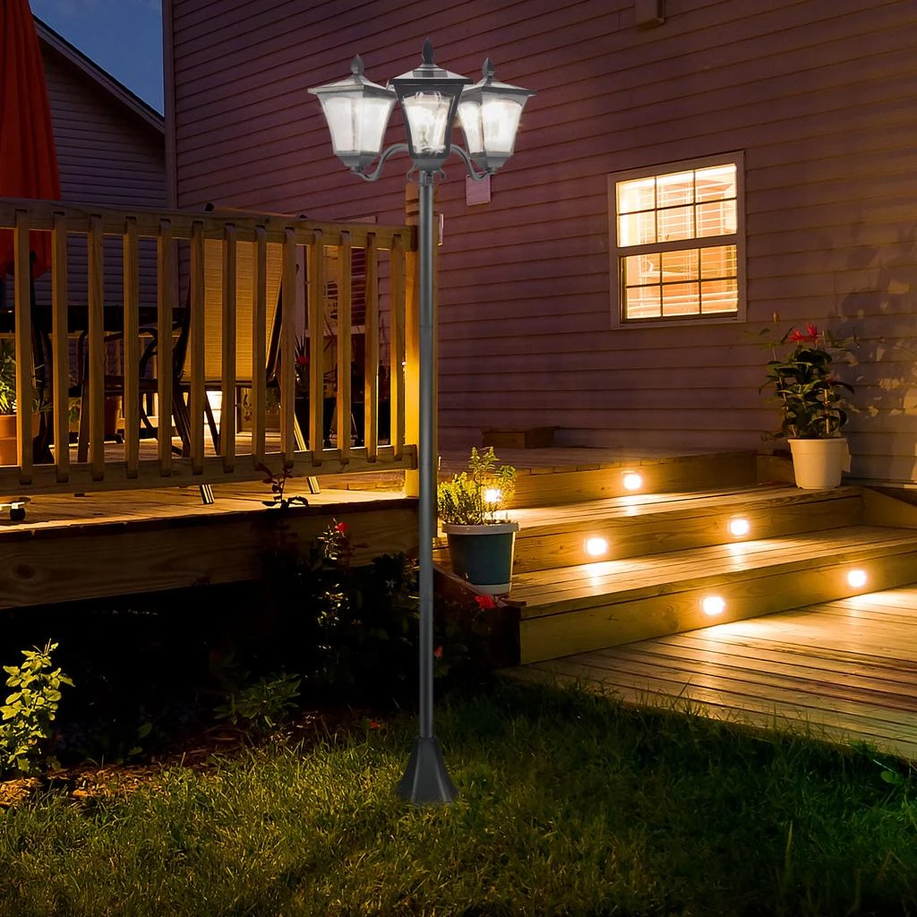 商品Streamdale Furniture|Streamdale Day Night Solar Light Sensor Driveway Light with Motion Activation,价格¥1943,第2张图片详细描述