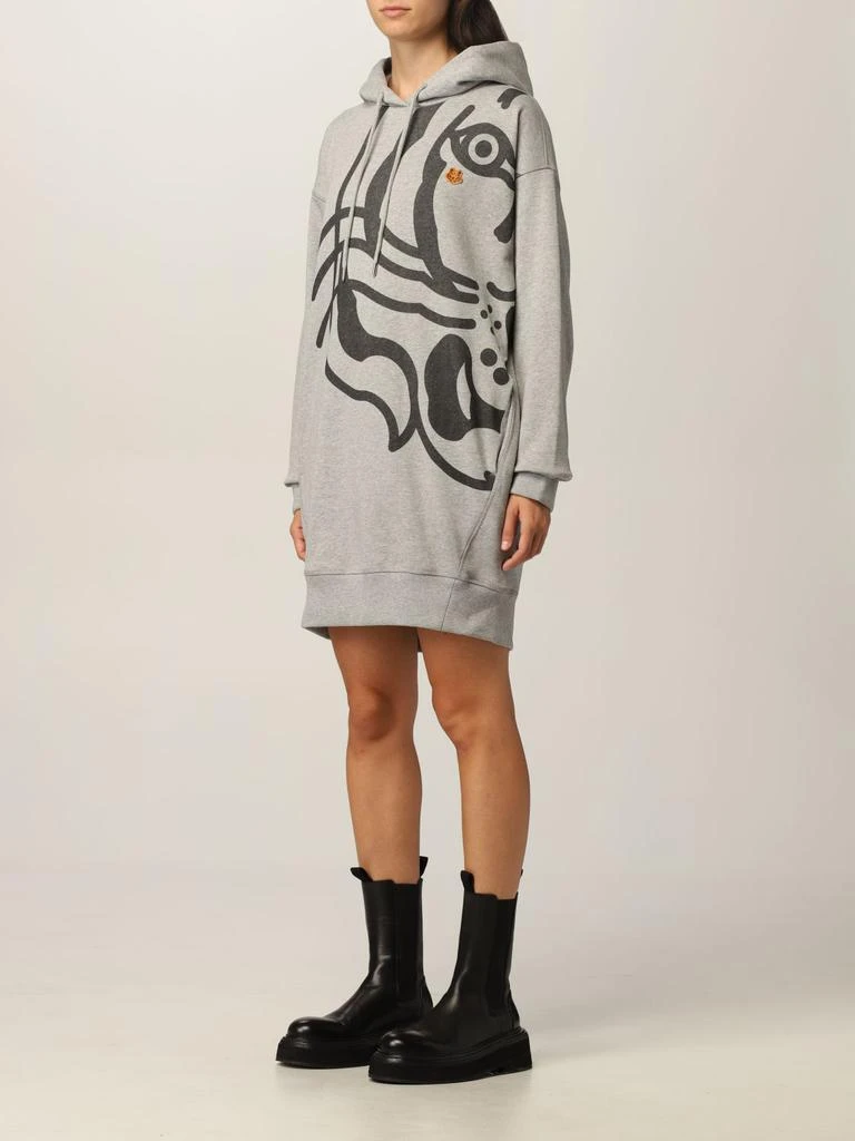 商品Kenzo|Kenzo sweatshirt dress with tiger,价格¥3100,第3张图片详细描述