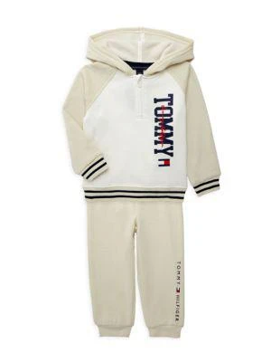 商品Tommy Hilfiger|Baby Boy’s 2-Piece Hoodie & Joggers Set,价格¥199,第1张图片