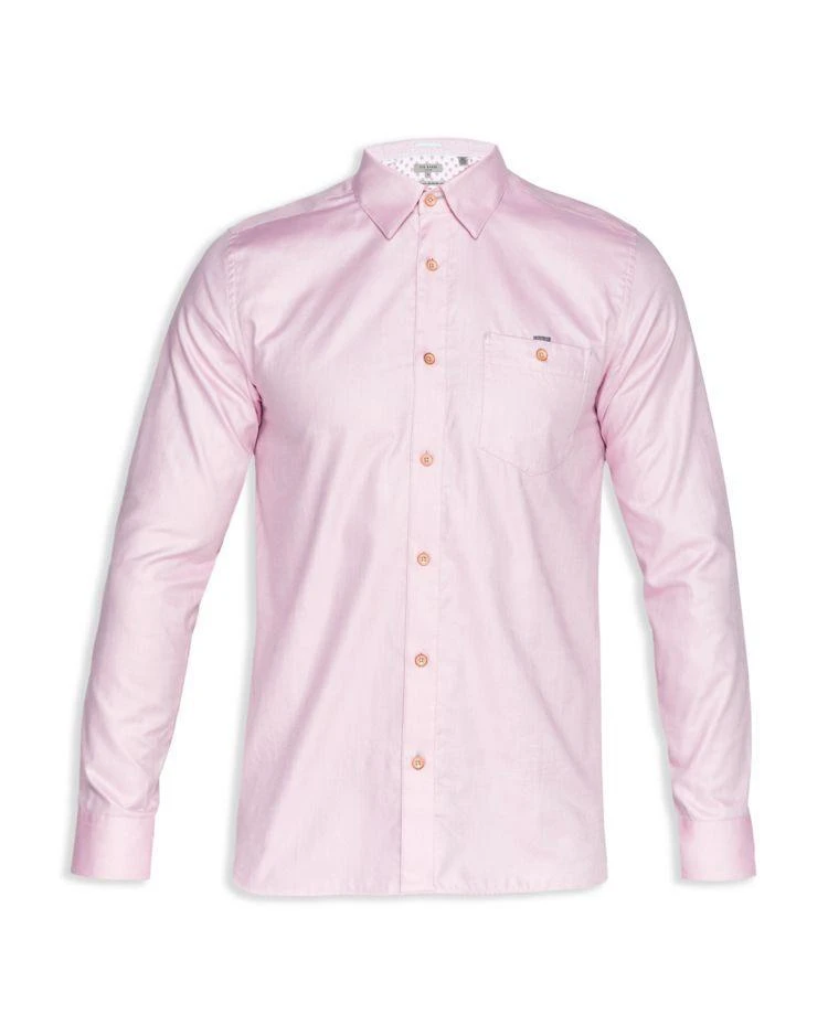 商品Ted Baker London|Portmyo End on End Regular Fit Button-Down Shirt,价格¥459,第3张图片详细描述