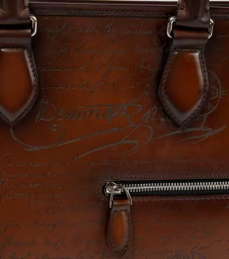 商品Berluti|Un Jour Mini Scritto leather briefcase,价格¥30697,第4张图片详细描述