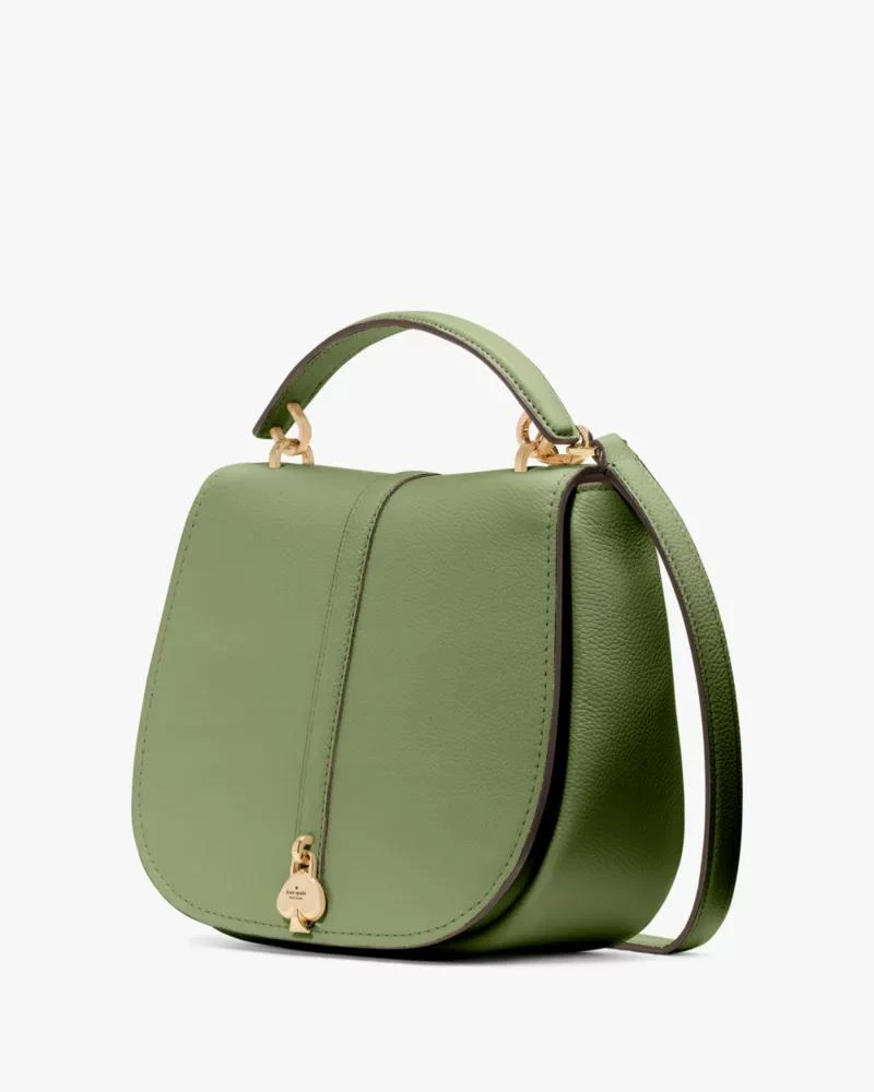 Kayla Pebbled Leather Saddle Bag 商品