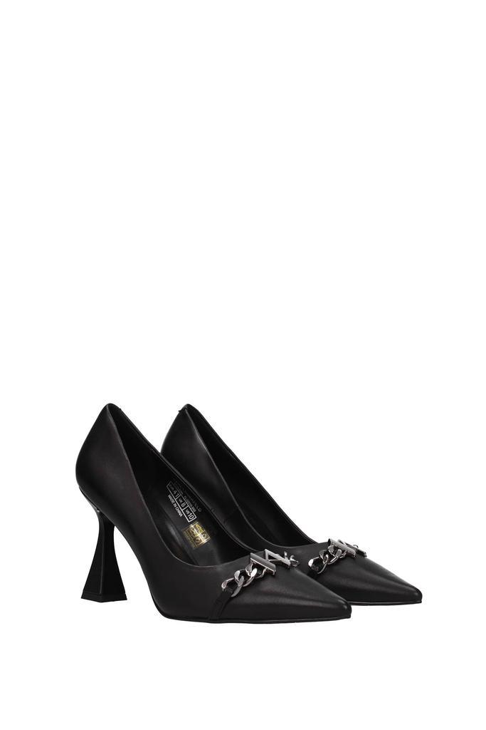 商品Karl Lagerfeld Paris|Pumps Leather Black,价格¥720,第2张图片详细描述