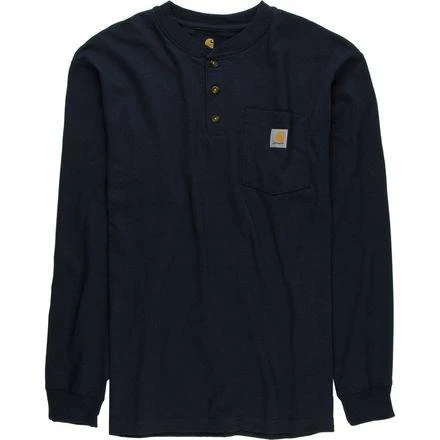 商品Carhartt|Workwear Pocket Long-Sleeve Henley Shirt - Men's,价格¥251,第3张图片详细描述