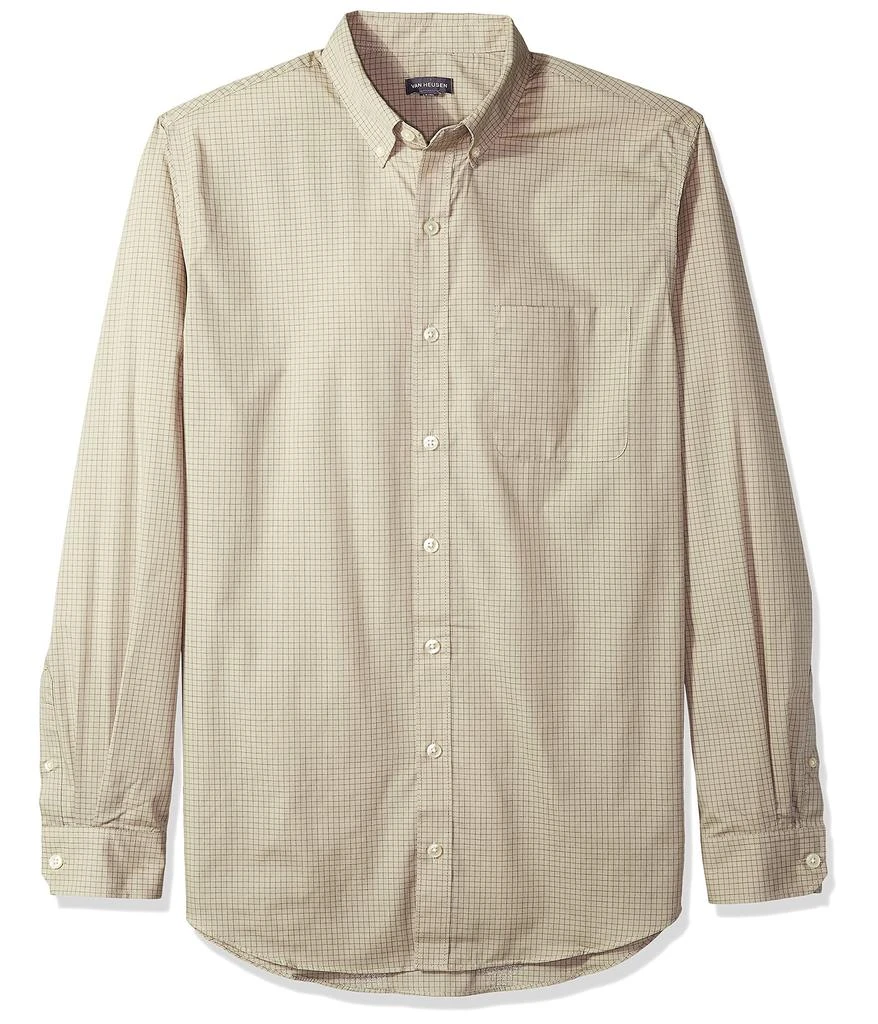 商品Van Heusen|Men's Big and Tall Wrinkle Free Long Sleeve Button Down Shirt,价格¥188,第1张图片