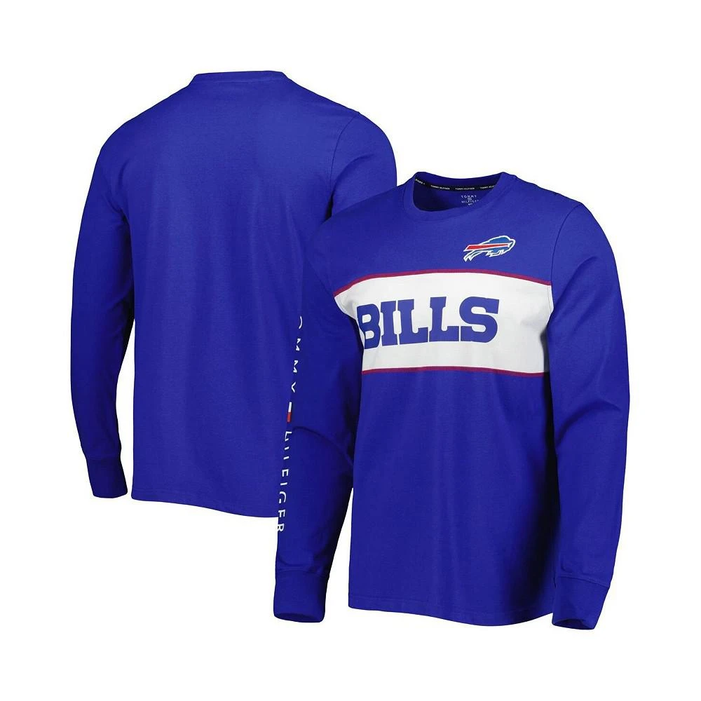 商品Tommy Hilfiger|Men's Royal Buffalo Bills Peter Team Long Sleeve T-shirt,价格¥392,第1张图片