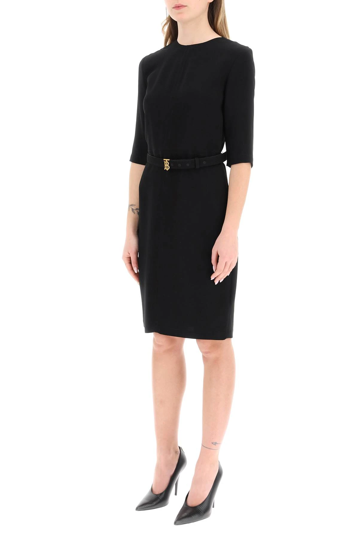商品Burberry|Burberry 女士连衣裙 8065787A1189 黑色,价格¥9054,第5张图片详细描述