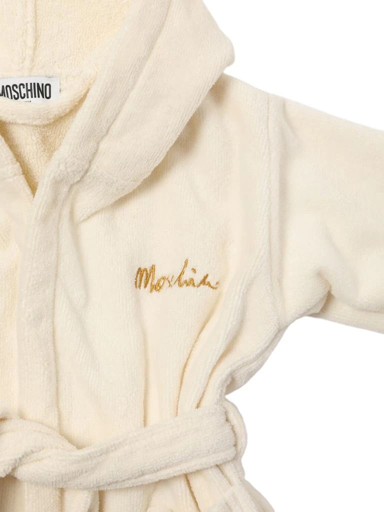 商品Moschino|Cotton Terry Bathrobe,价格¥745,第1张图片详细描述