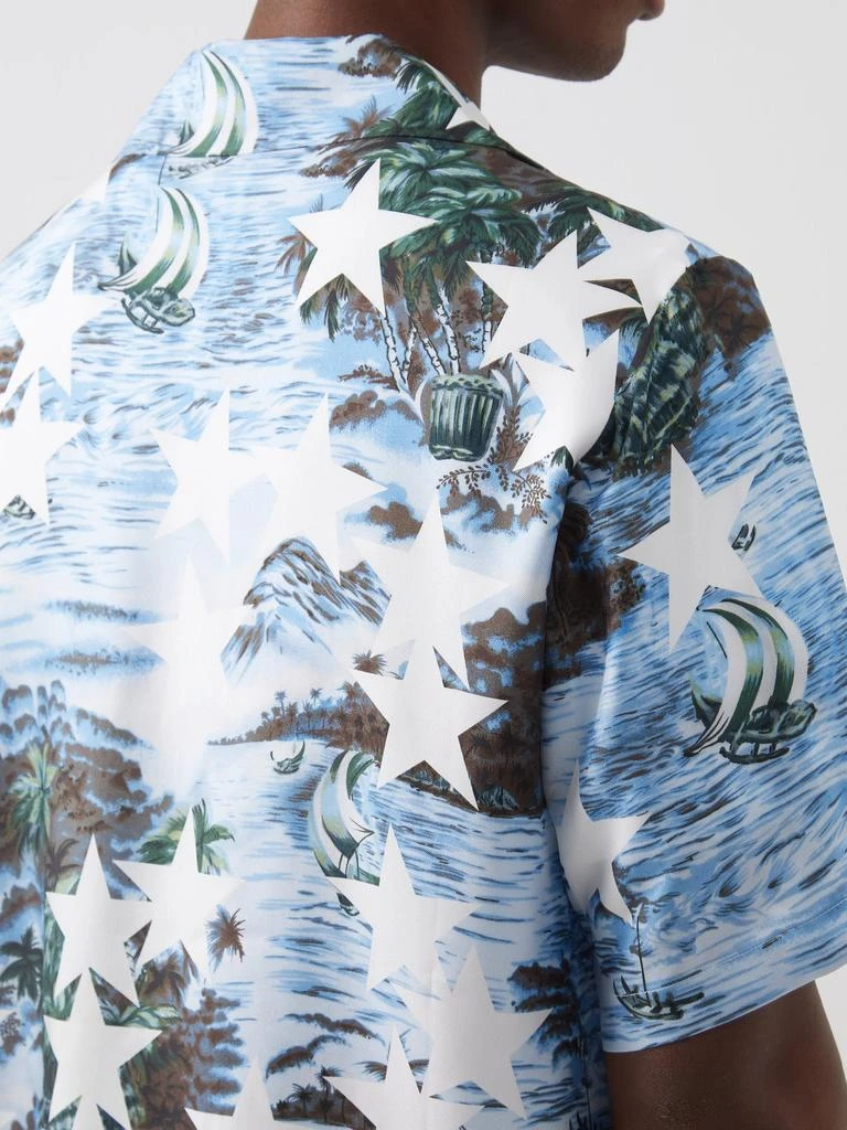 商品AMIRI|Short-sleeved tropical-print silk-twill shirt,价格¥4789,第3张图片详细描述