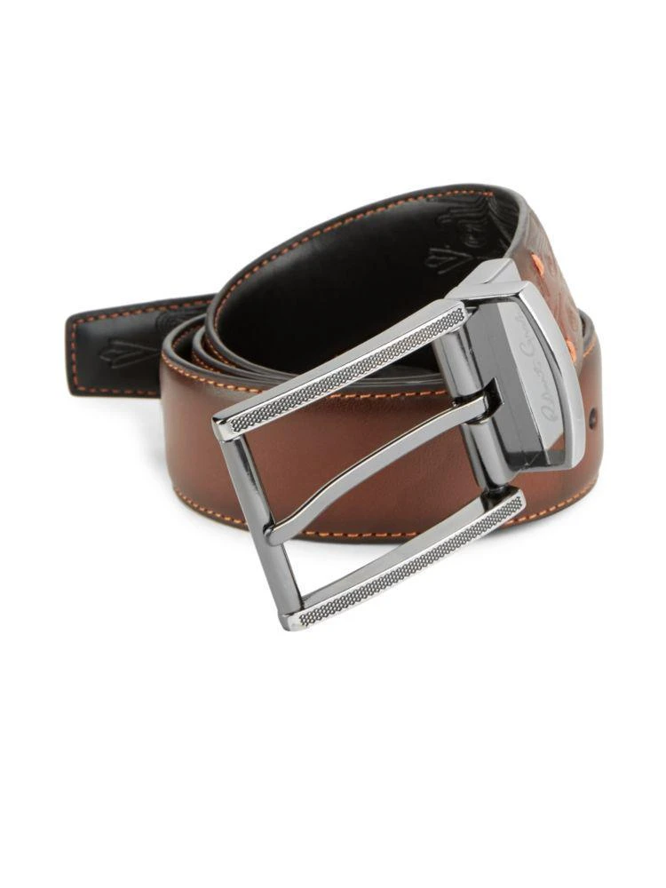 商品Robert Graham|Aspen Reversible Leather Belt,价格¥240,第1张图片