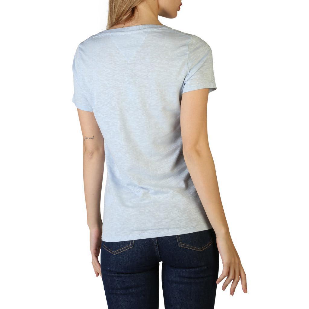商品Tommy Hilfiger|Tommy Hilfiger round neck short sleeves T-shirts,价格¥318,第4张图片详细描述
