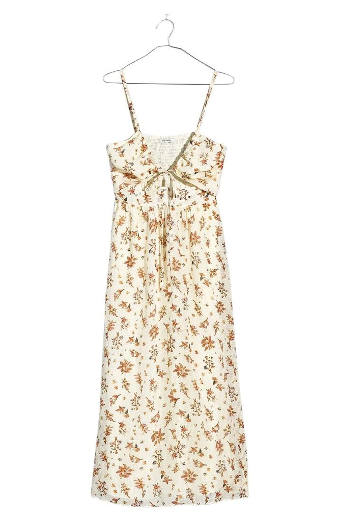 商品Madewell|Soren Floral Cutout Silk Sundress,价格¥705,第1张图片