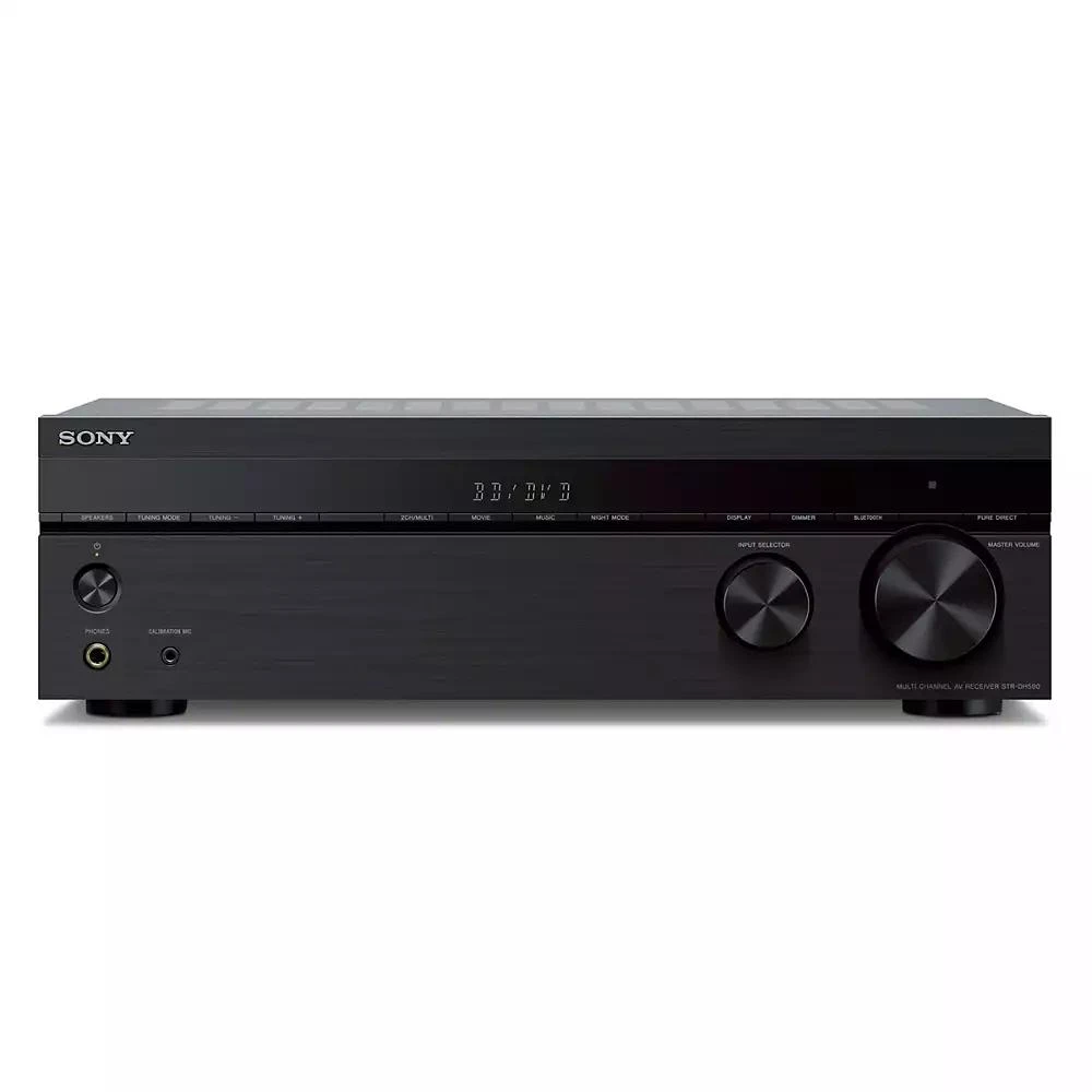 商品SONY|STR-DH590 5.2 Multi-Channel 4K HDR AV Receiver with Bluetooth,价格¥1942,第1张图片