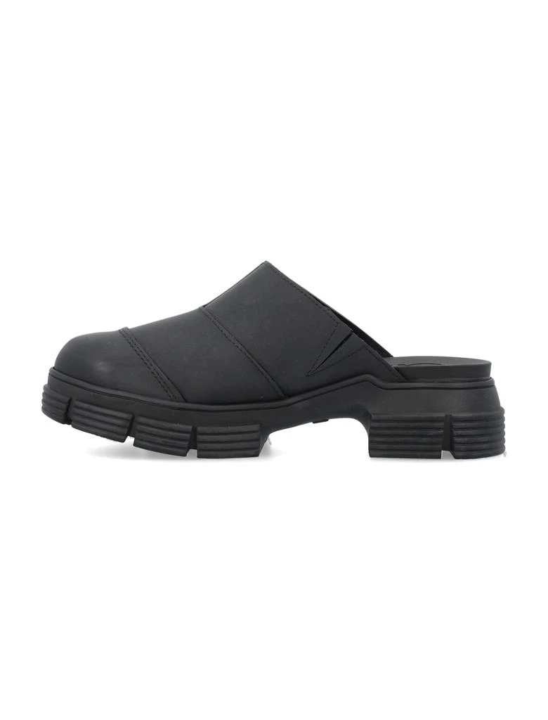 商品Ganni|Ganni Recycled Rubber City Mules,价格¥1138,第3张图片详细描述