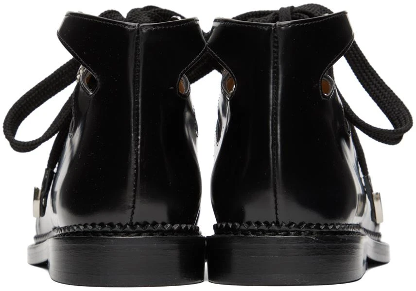 商品Toga Pulla|SSENSE Exclusive Black Lace-Up Shoes,价格¥756,第2张图片详细描述
