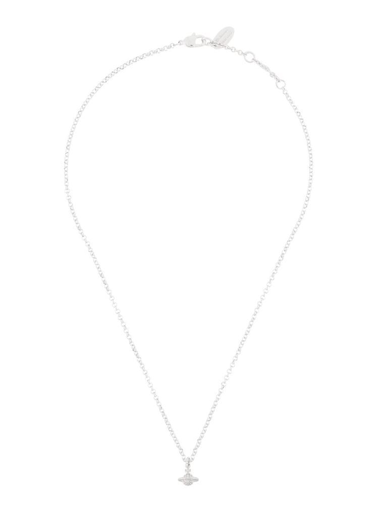 商品Vivienne Westwood|mayfair small orb pendant rhodium,价格¥1153,第1张图片