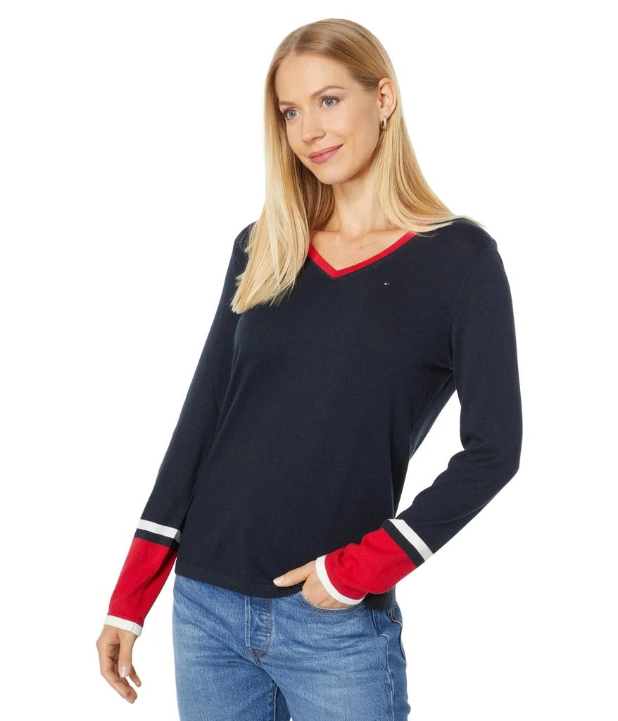 商品Tommy Hilfiger|Bold Tipped Ivy Sweater,价格¥312,第1张图片