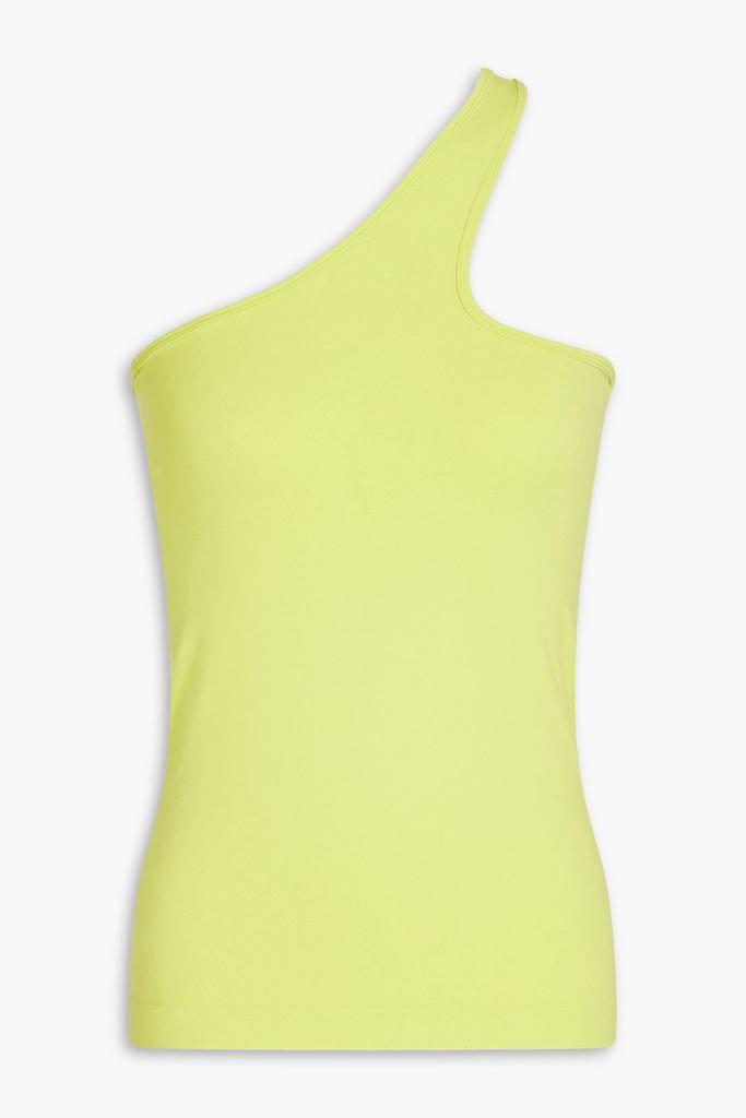 商品Helmut Lang|One-shoulder cutout stretch-jersey tank,价格¥313-¥473,第1张图片