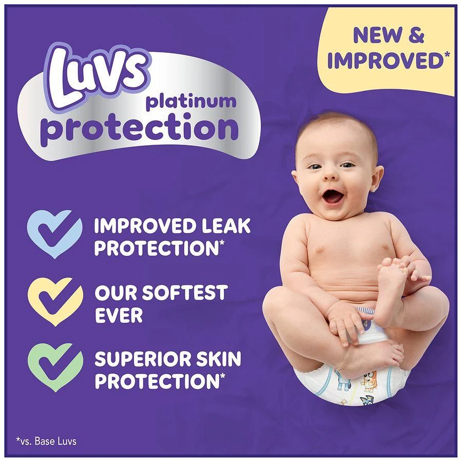 商品Luvs|Baby Diapers No scent,价格¥186,第5张图片详细描述