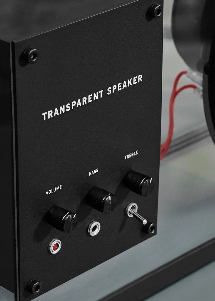 Transparent Sound Transparent Speaker - Black 商品
