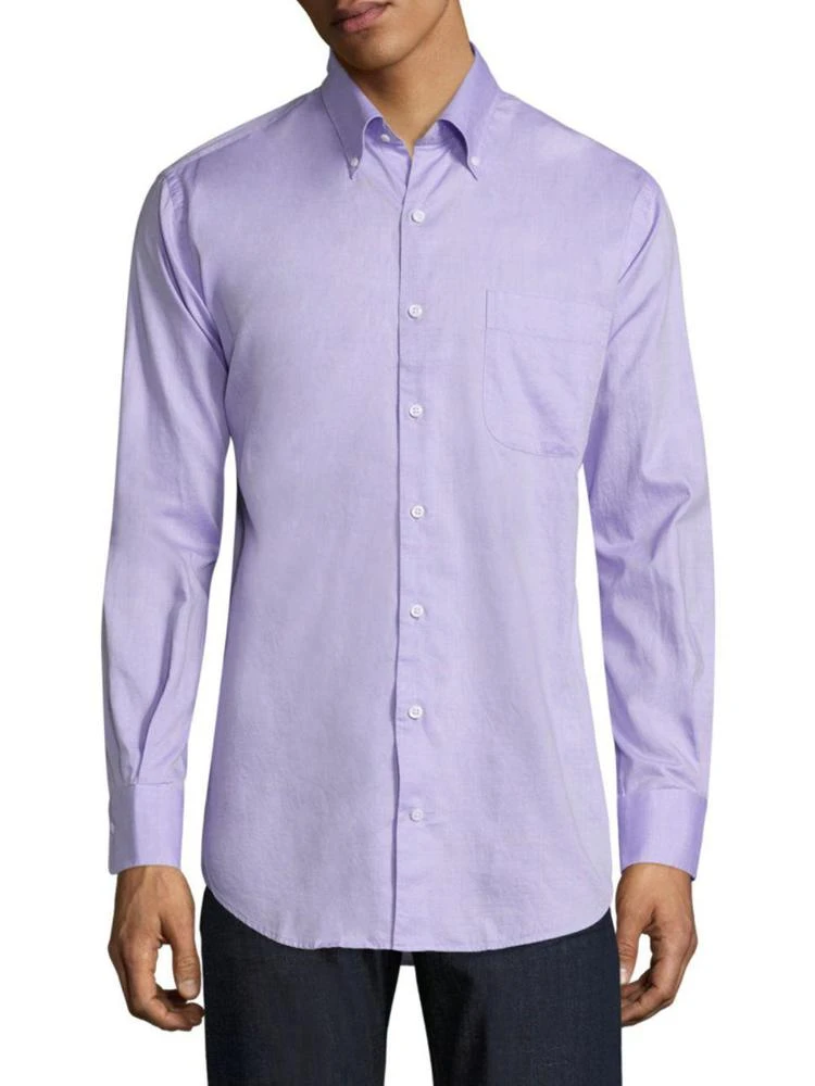 商品Peter Millar|Crown Pinpoint Shirt,价格¥464,第1张图片