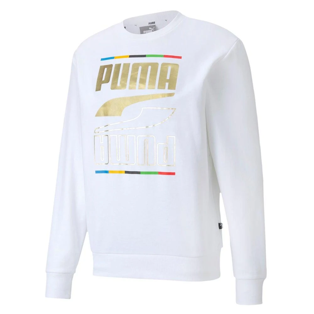 商品Puma|Rebel Crew Neck Sweatshirt 5 Continents,价格¥212,第3张图片详细描述