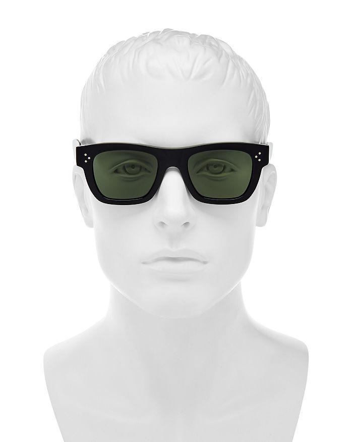 商品Celine|Unisex Rectangular Sunglasses, 51mm,价格¥3720,第5张图片详细描述