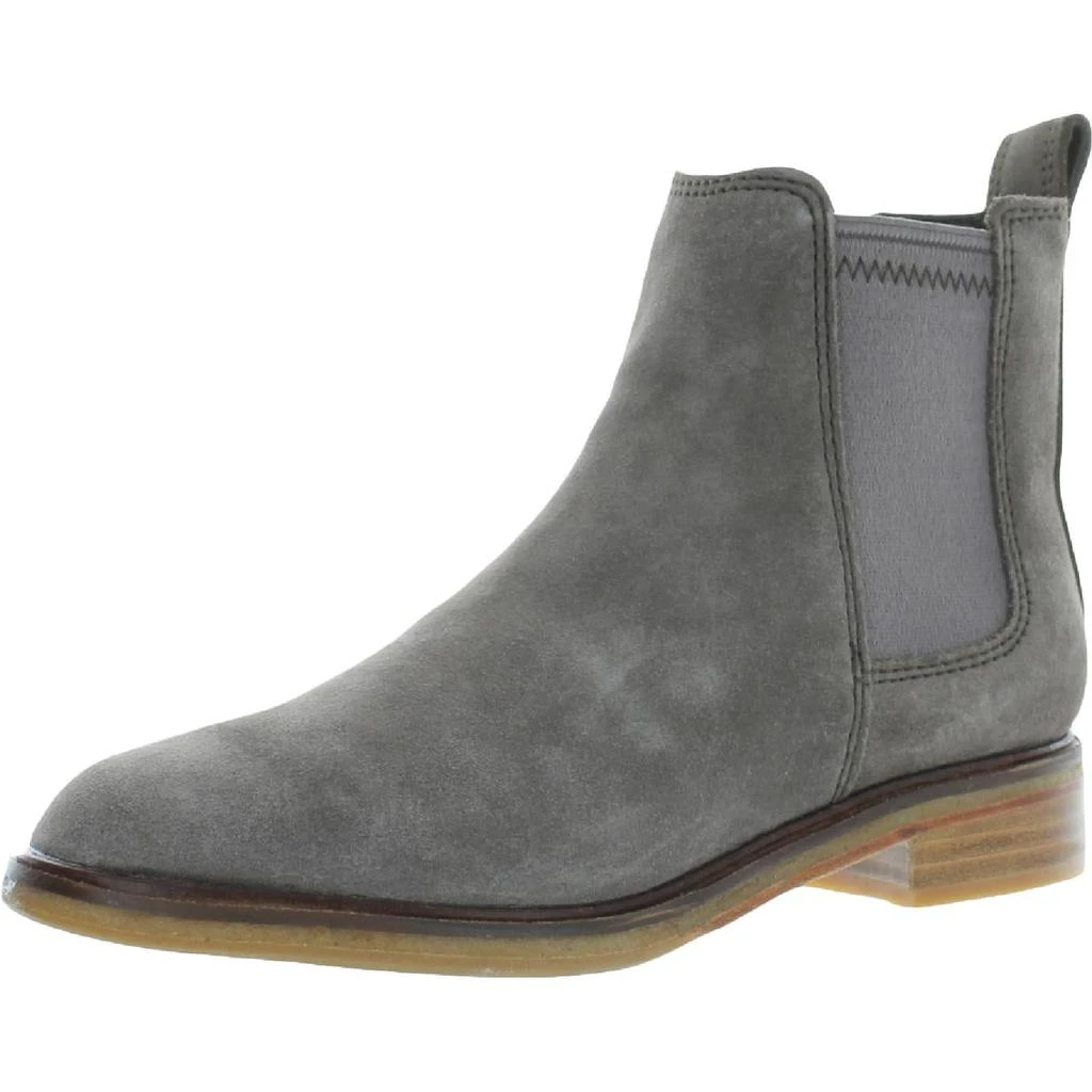 商品Clarks|Clarks Womens Clarkdale Arlo Suede Pull On Chelsea Boots,价格¥321,第1张图片