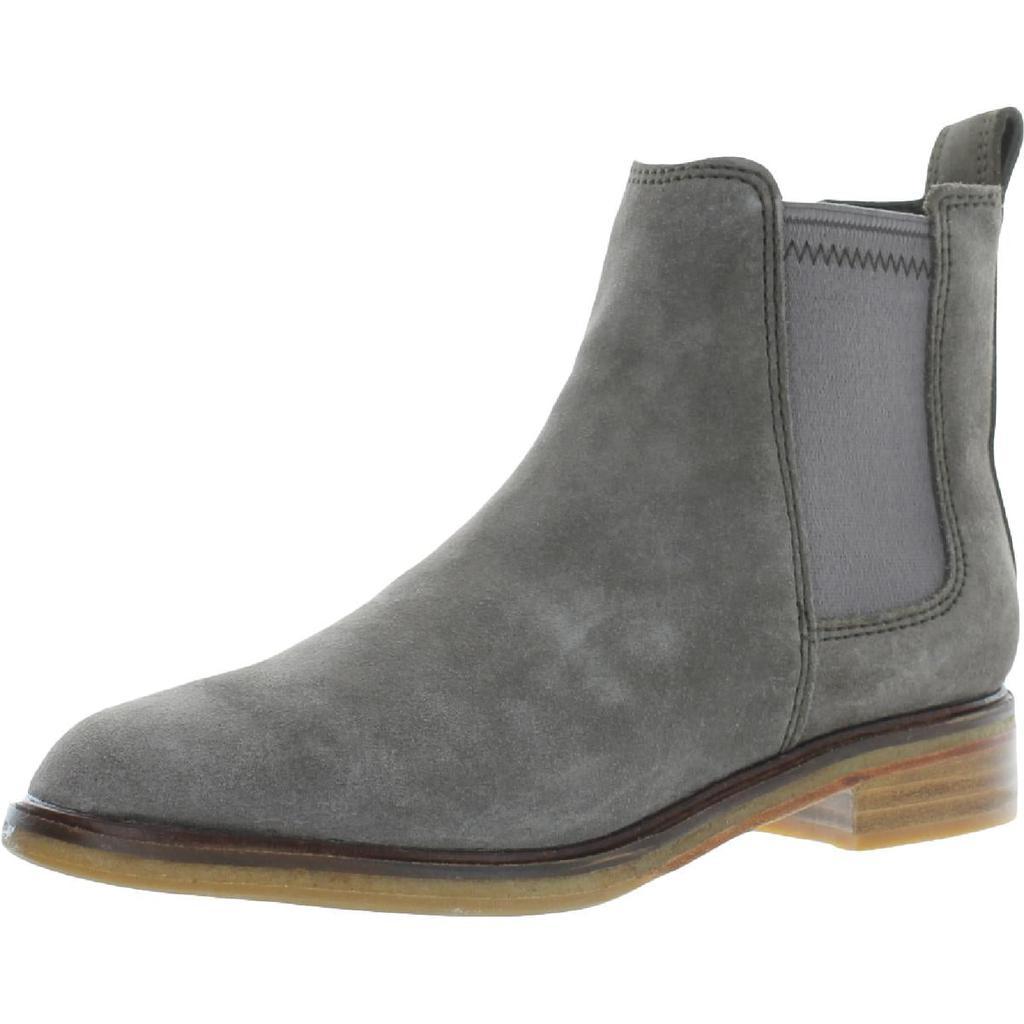 商品Clarks|Clarks Womens Clarkdale Arlo Suede Pull On Chelsea Boots,价格¥309,第3张图片详细描述