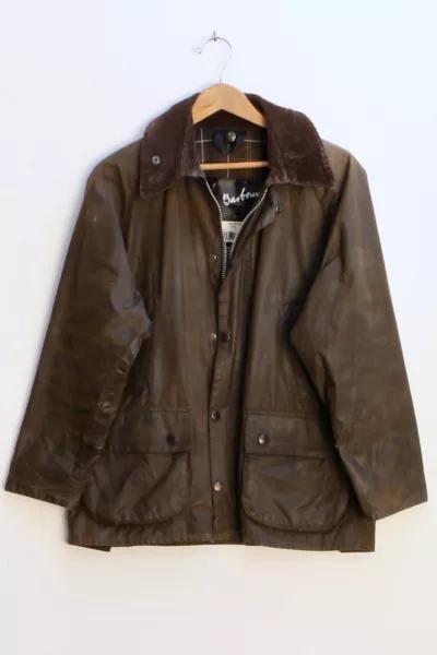 Vintage Barbour Classic Bedale Waxed Canvas Coat Made in England商品第1张图片规格展示