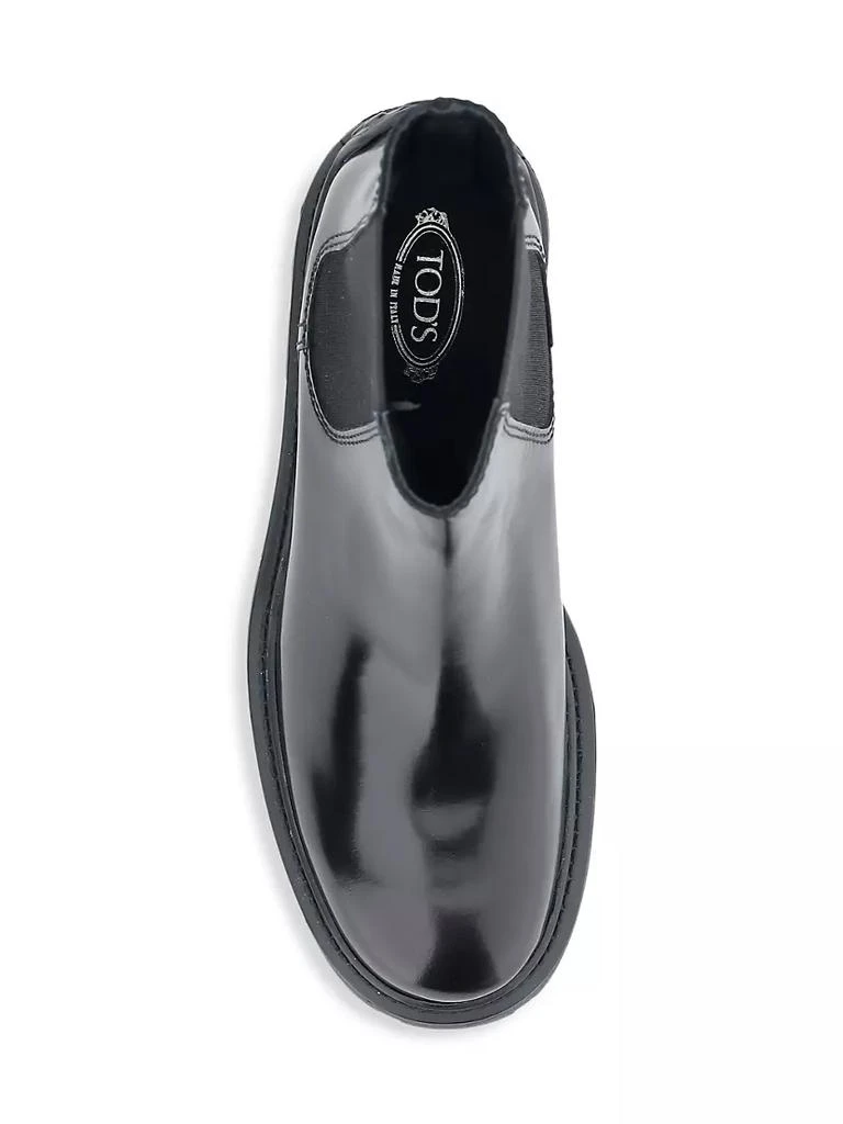 商品Tod's|Patent Leather Lug-Sole Chelsea Boots,价格¥6561,第4张图片详细描述
