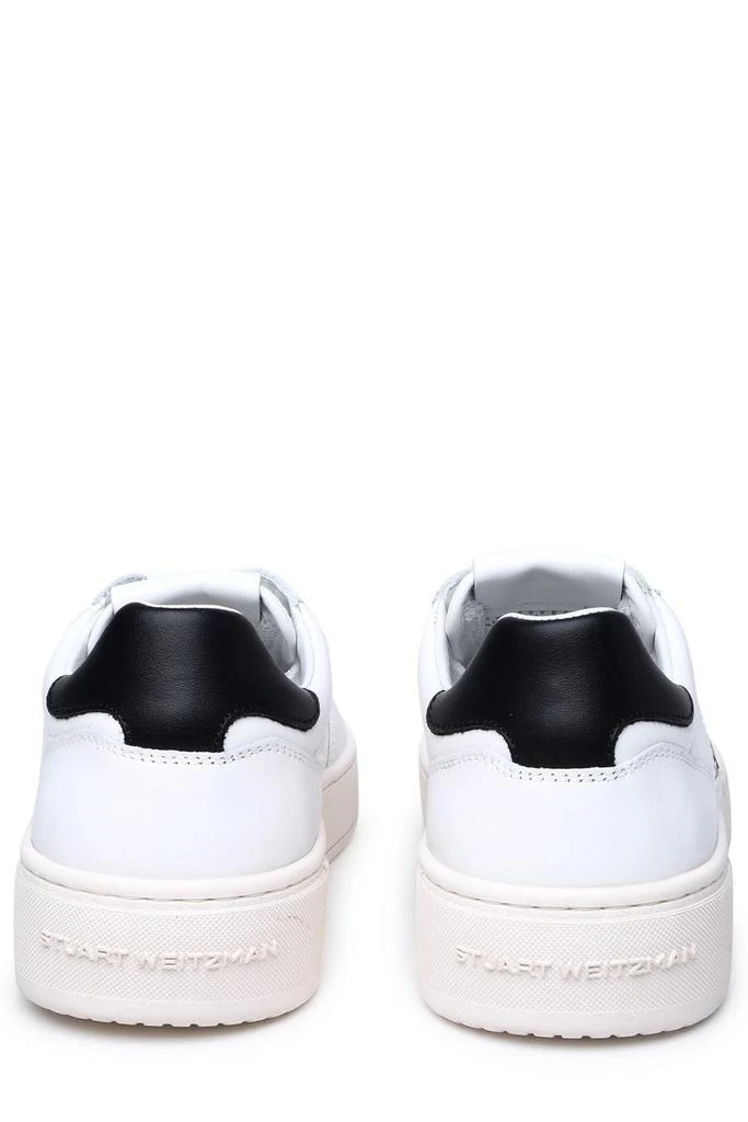 商品Stuart Weitzman|Stuart Weitzman Round-Toe Lace-Up Sneakers,价格¥1643,第4张图片详细描述