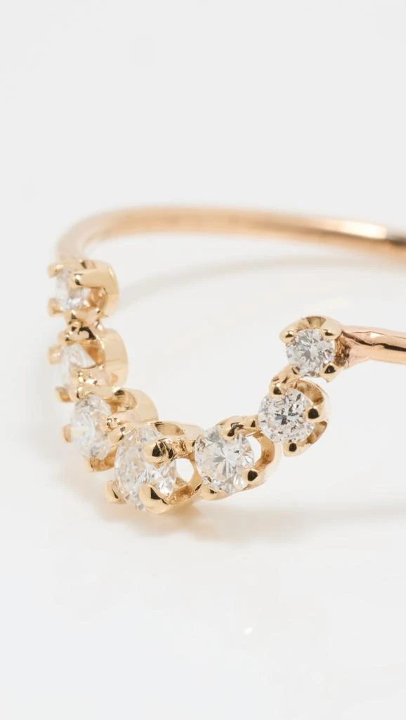 商品Zoe Chicco|Zoe Chicco 14k 爪镶钻石叠戒,价格¥4461,第4张图片详细描述