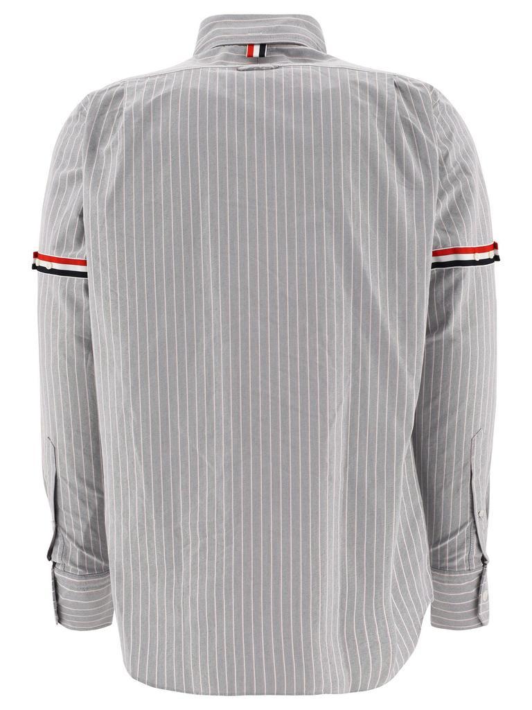 商品Thom Browne|Thom Browne Men's  Grey Other Materials Shirt,价格¥4509,第4张图片详细描述
