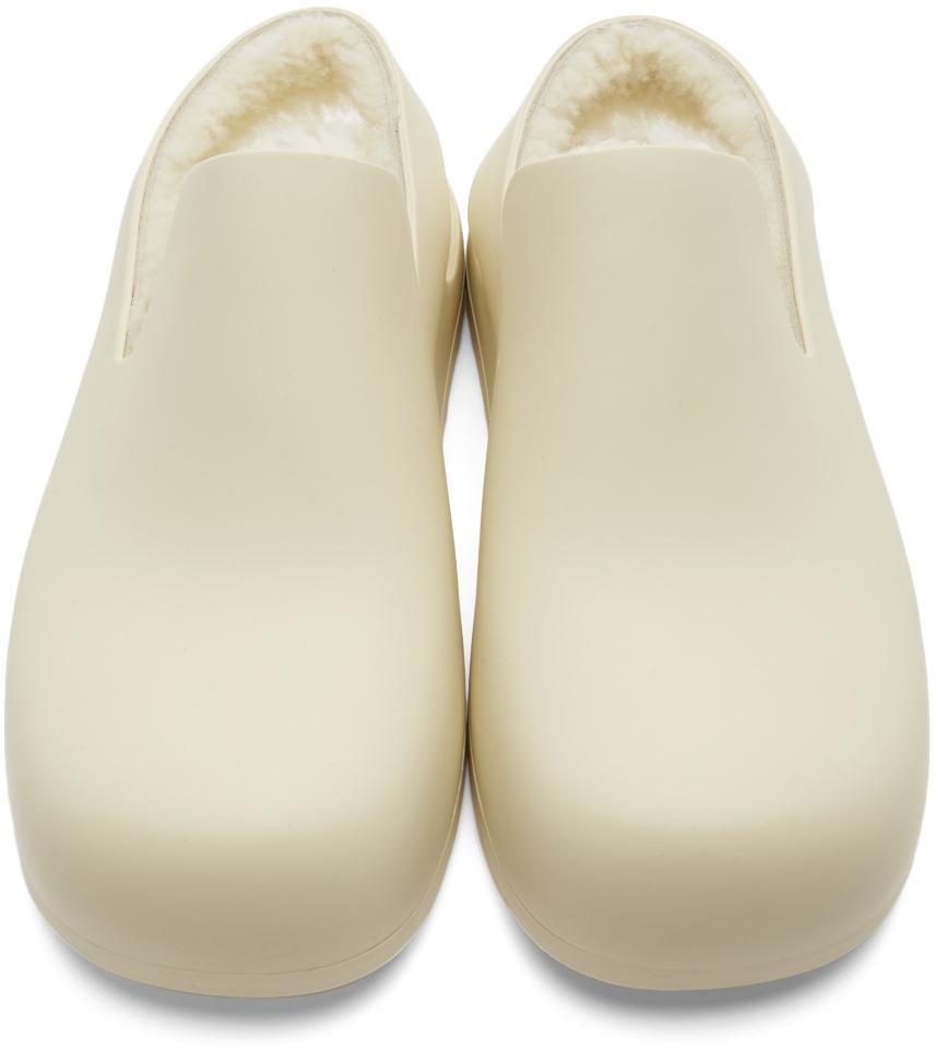 商品Bottega Veneta|Beige Puddle Loafers,价格¥6318,第7张图片详细描述