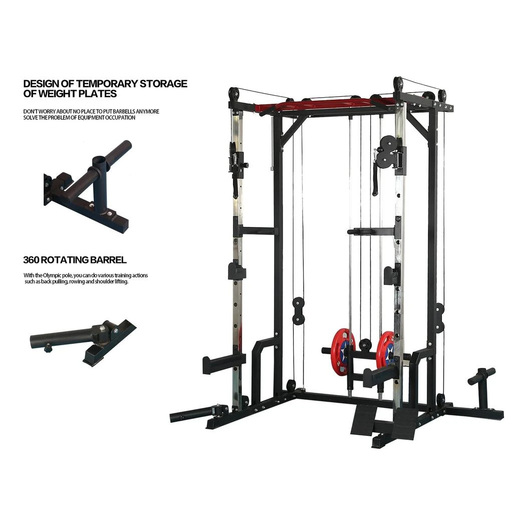 商品Streamdale Furniture|Streamdale Power Cage with LAT PullDown,价格¥7968,第3张图片详细描述