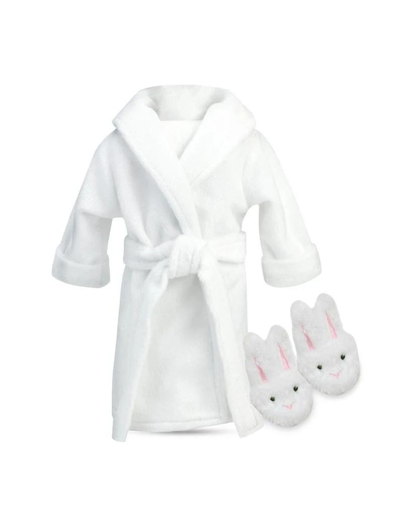 Sophia's by Kids Aurora Princess 18" Doll Pink Plaid Closet with Bathrobe & Slipper Pink/White - Ages 3-7 商品