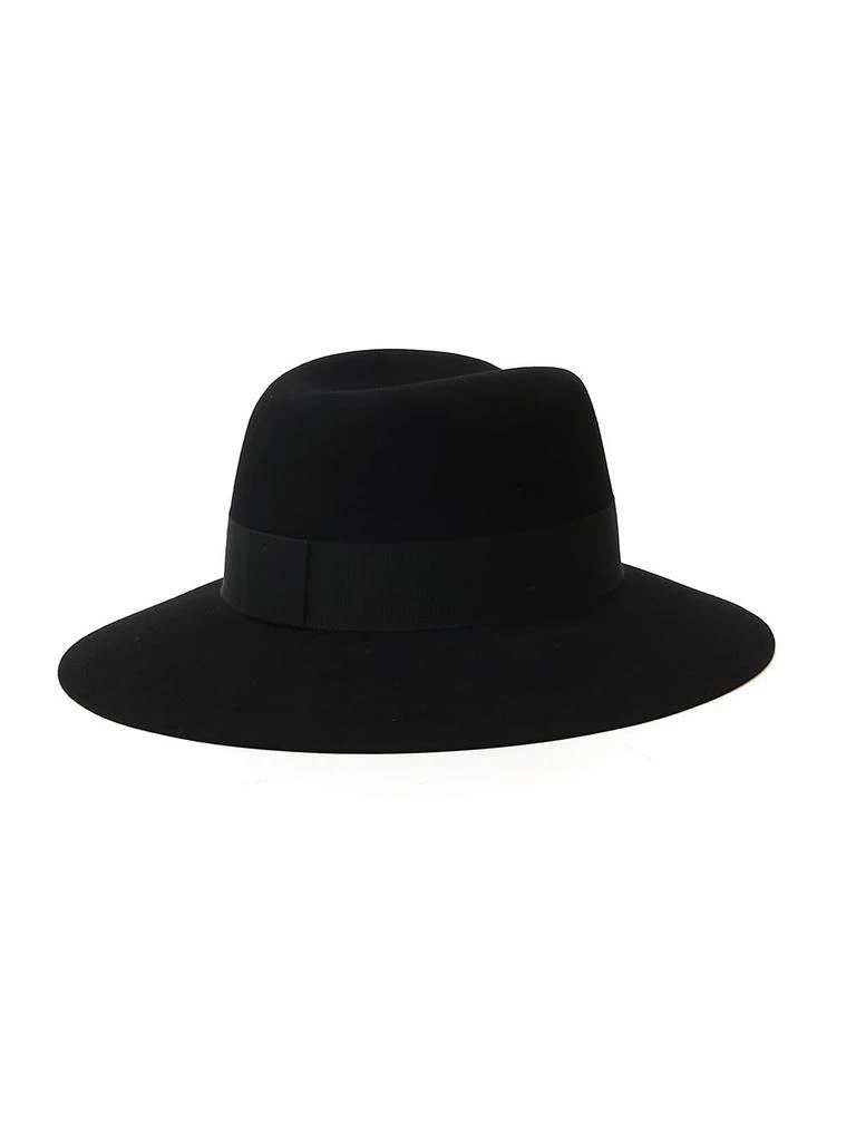 商品MAISON MICHEL|Maison Michel Logo Plaque Virginie Hat,价格¥4395,第1张图片