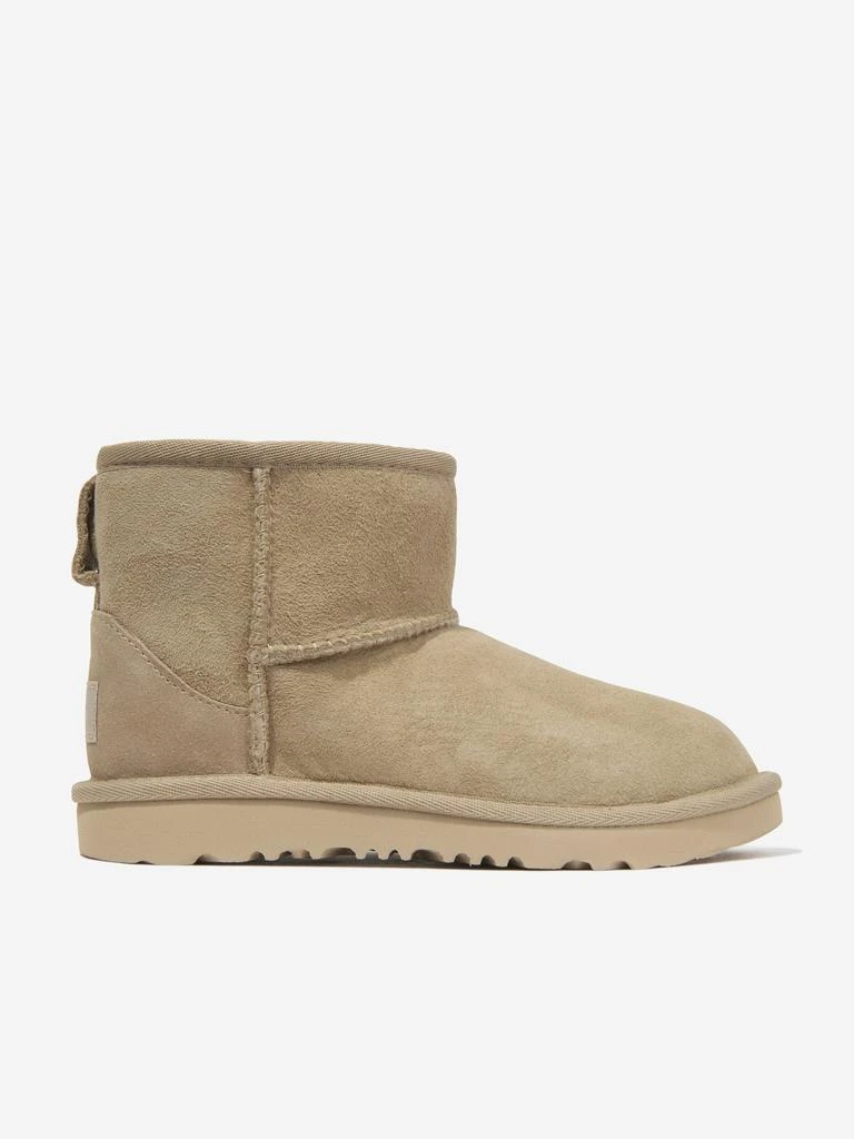 商品UGG|UGG Kids Classic Mini II Boots in Beige,价格¥1109,第1张图片