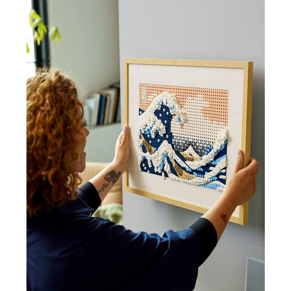 商品LEGO|ART Hokusai – The Great Wave 31208 Building Set, 1810 Pieces,价格¥745,第3张图片详细描述