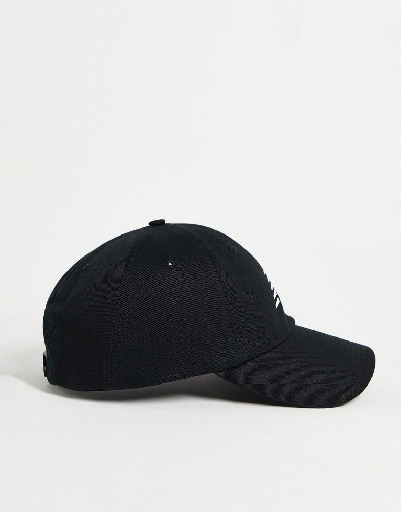 New Balance core logo baseball cap in black商品第2张图片规格展示