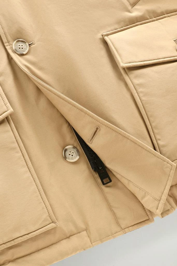 Arctic Anorak in Ramar Cloth with Detachable Fur - Men - Beige 商品