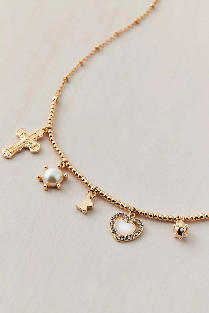 商品Urban Outfitters|Ball Bead Charm Necklace,价格¥113,第3张图片详细描述
