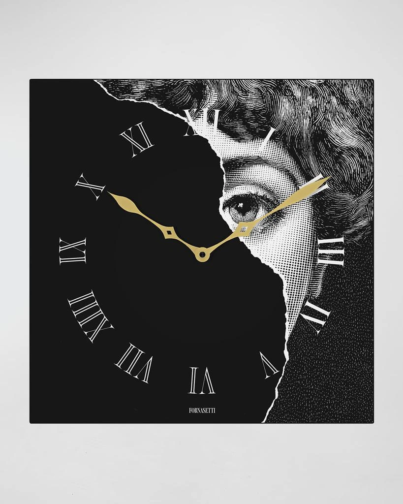 商品FORNASETTI|Tema e Variazioni Wall Clock,价格¥3190,第1张图片