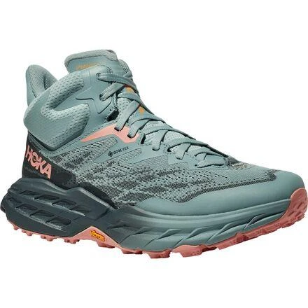 商品Hoka One One|Speedgoat Mid 5 GTX Trail Run Shoe - Women's,价格¥743,第2张图片详细描述