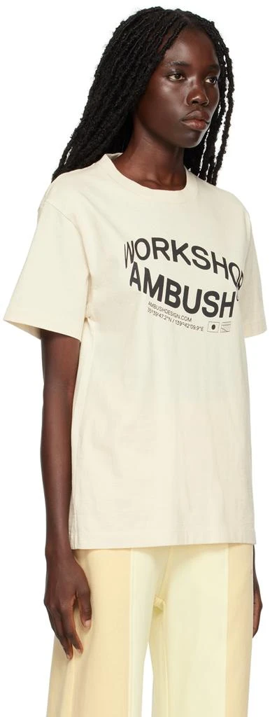 商品Ambush|Beige Revolve T-Shirt,价格¥333,第2张图片详细描述