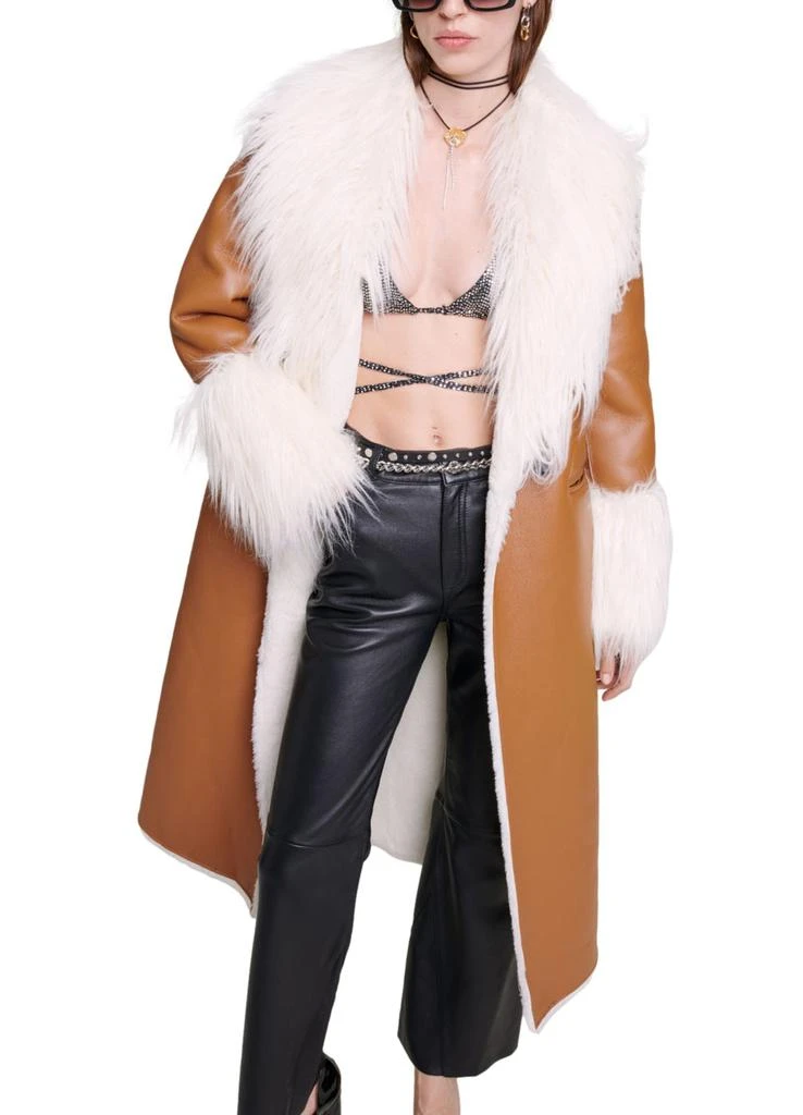 Faux fur long coat 商品